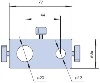 PJ04-12 PJ04-(12-20) PJ04-20 萬(wàn)向交叉桿架 交叉連接桿