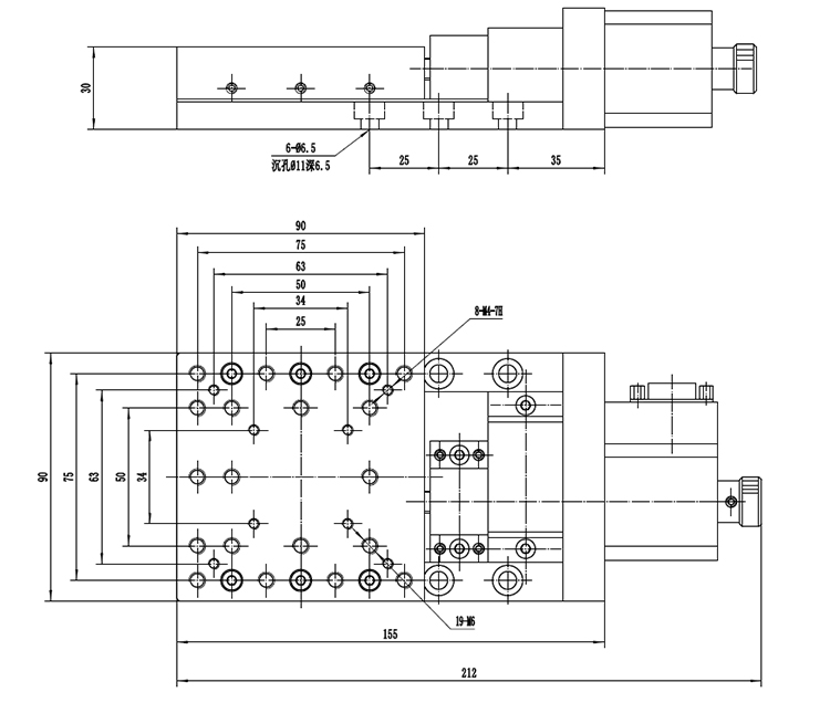 PT-GD102P(15-75) 普通精度電動(dòng)平移臺(tái) X軸位移臺(tái) 研磨絲桿滑臺(tái) PT-GD102P(15-75) 普通精度電動(dòng)平移臺(tái) X軸位移臺(tái) 研磨絲桿滑臺(tái)