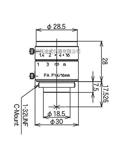 kowa 鏡頭 物鏡 LM16JC 顯微鏡物鏡 kowa 鏡頭 物鏡 LM16JC 顯微鏡物鏡