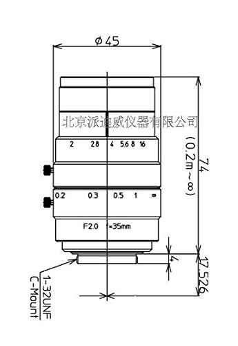 kowa 鏡頭 物鏡 LM35XC 顯微鏡物鏡 kowa 鏡頭 物鏡 LM35XC 顯微鏡物鏡