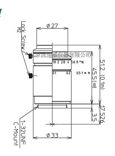 kowa 鏡頭 物鏡 LM25JC10M 顯微鏡物鏡 kowa 鏡頭 物鏡 LM25JC10M 顯微鏡物鏡
