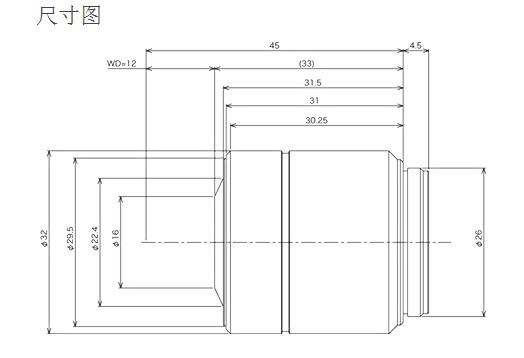 奧林巴斯物鏡 明暗視場用平場半復(fù)消色差物鏡 MPLFLN-BD