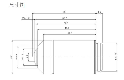 奧林巴斯物鏡 平場消色差透鏡 MPLN