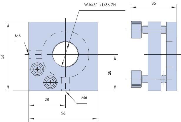 PJJ201 顯微物鏡架子 PJJ201 顯微物鏡架子
