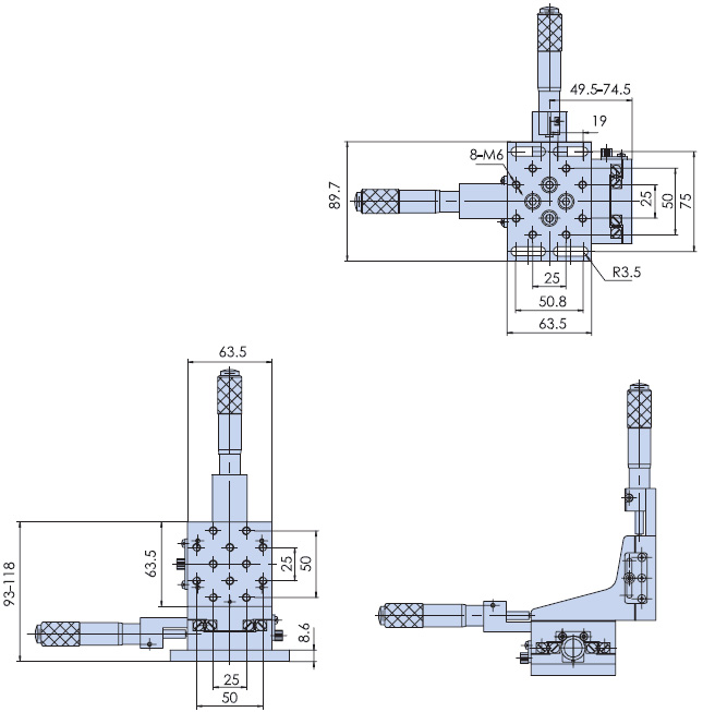 PT-GX1025光纖專用滑臺