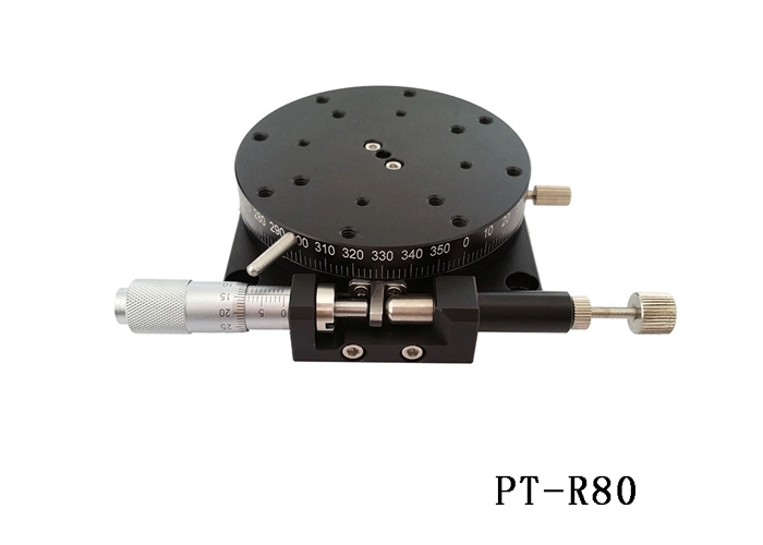 PT-R38 /R60/R80/R100/R125 手動旋轉(zhuǎn)臺 精密微調(diào)滑臺 手動位移 PT-R38 /R60/R80/R100/R125 手動旋轉(zhuǎn)臺 精密微調(diào)滑臺 手動位移