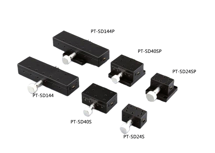 PT-SD24S 普通型手動平移臺 齒輪齒條X軸滑臺 X軸位移臺 移動臺