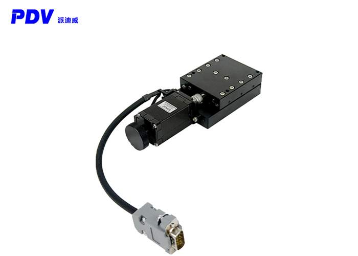 PP110-30H 高精度電動平移臺 X軸位移臺 30mm行程滑臺 精密位移臺