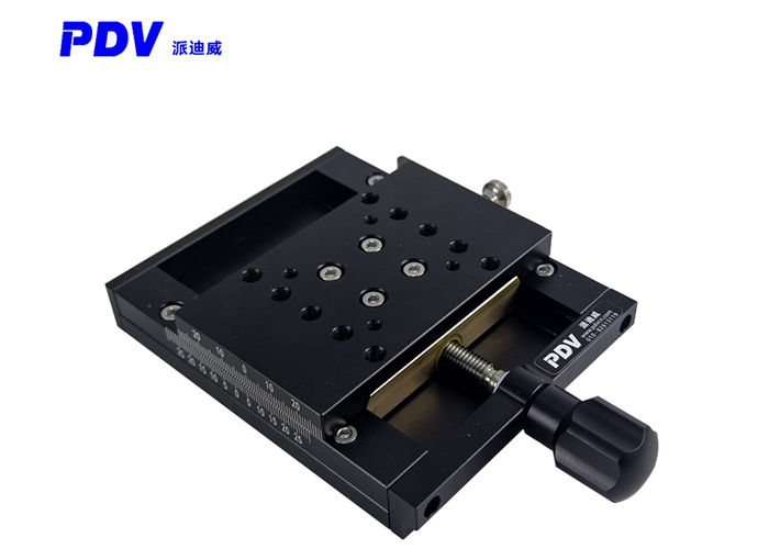 PT-SD102P手動平移臺50mm X軸滑臺位移臺 移動臺 精密工作臺帶鎖 PT-SD102P手動平移臺50mm X軸滑臺位移臺 移動臺 精密工作臺帶鎖