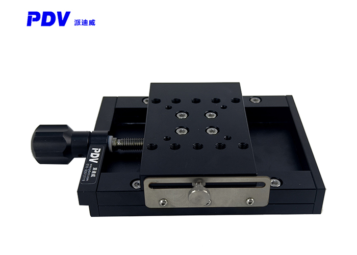 PT-SD102P手動平移臺50mm X軸滑臺位移臺 移動臺 精密工作臺帶鎖 PT-SD102P手動平移臺50mm X軸滑臺位移臺 移動臺 精密工作臺帶鎖
