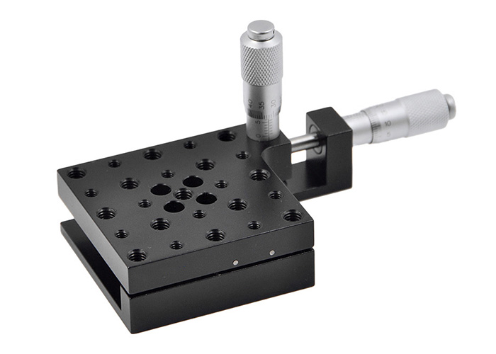 XY軸俯仰偏轉(zhuǎn)臺 手動微調(diào)二維傾斜旋轉(zhuǎn)臺 PT-QX10