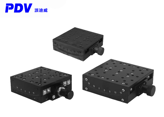 PT-SD3144精密手動(dòng)角位臺(tái)重載型位移臺(tái)10° 15°角度儀弧擺臺(tái)
