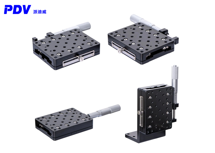 PT-SD115精密平移臺(tái)行程50mm交叉滾柱導(dǎo)軌臺(tái)面尺寸90×115