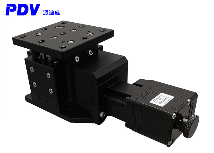 精巧電動(dòng)楔形升降臺(tái)Z軸升降臺(tái)面尺寸40×40 65×65 PT-GD08 GD10